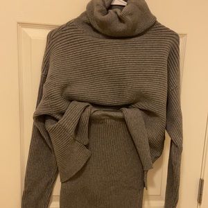 Zara knit sweater & skirt set